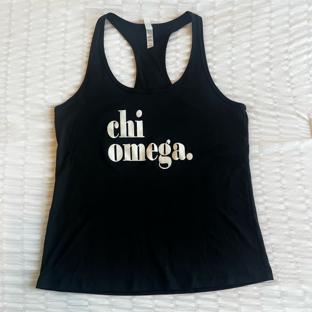CHI OMEGA ATHLETIC TANK TOP